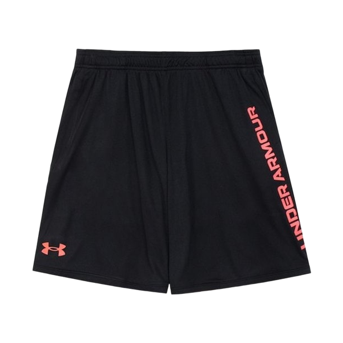 1361804-008 (Kids) Under Armour Stunt 3.0 Printed Shorts Black Orange