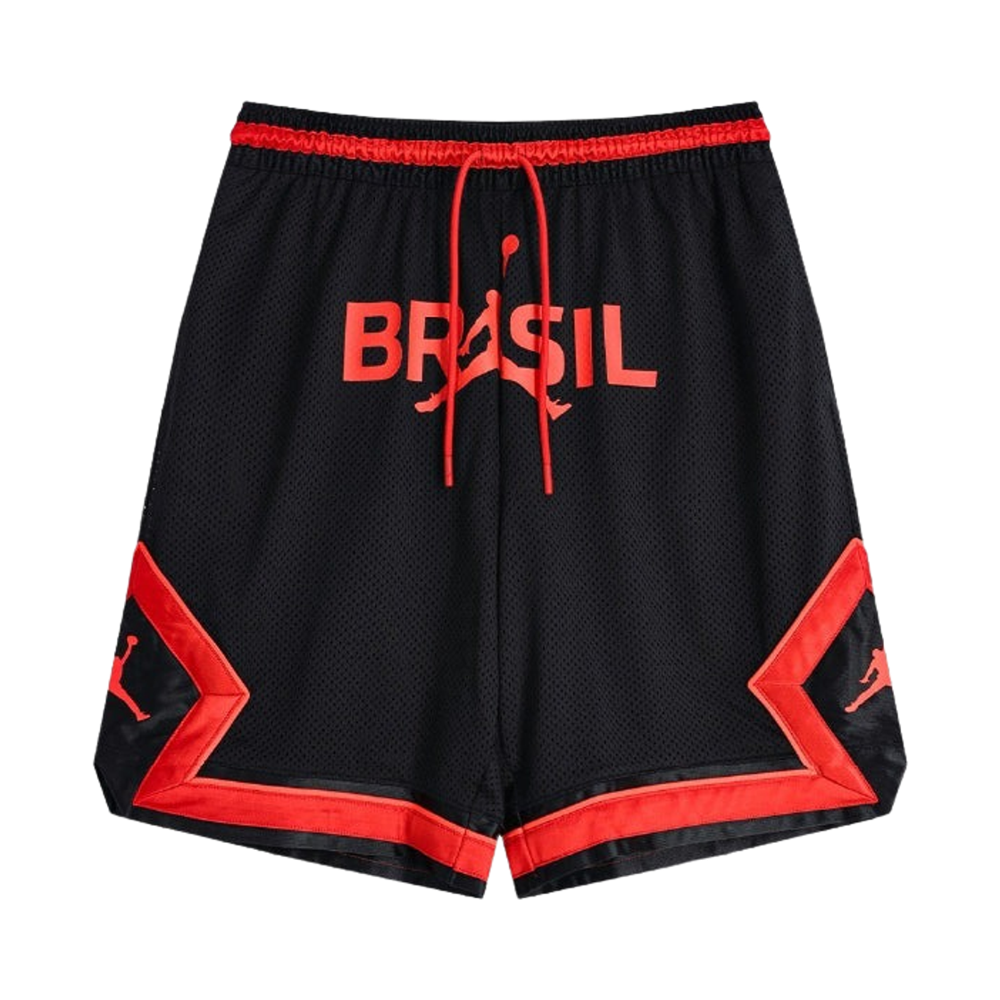 IF3912-010 Jordan Mesh Diamond Shorts Black University Red (IF3912-010)