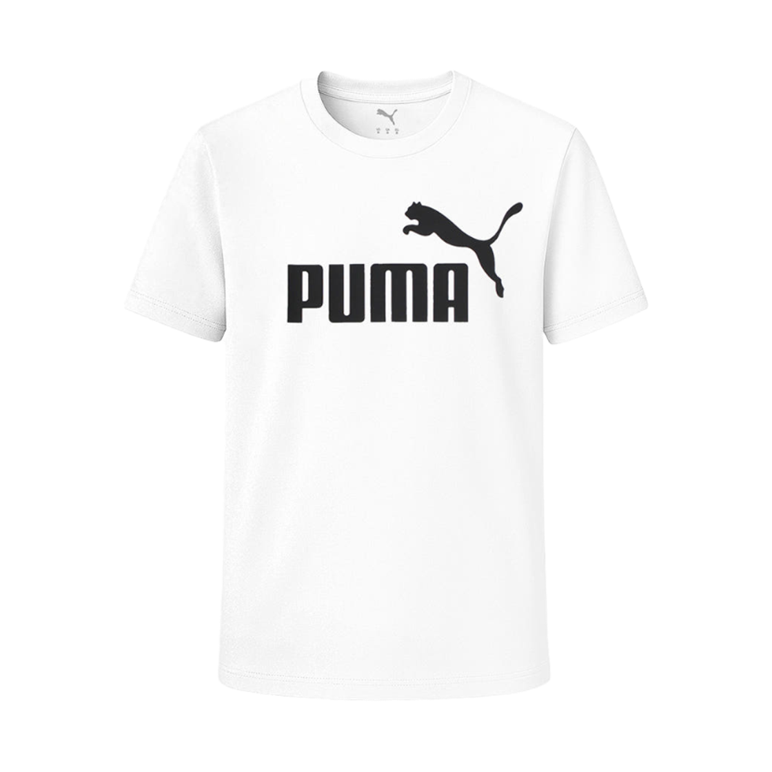 682532-02 Puma Essentials No.1 Logo T-Shirt White