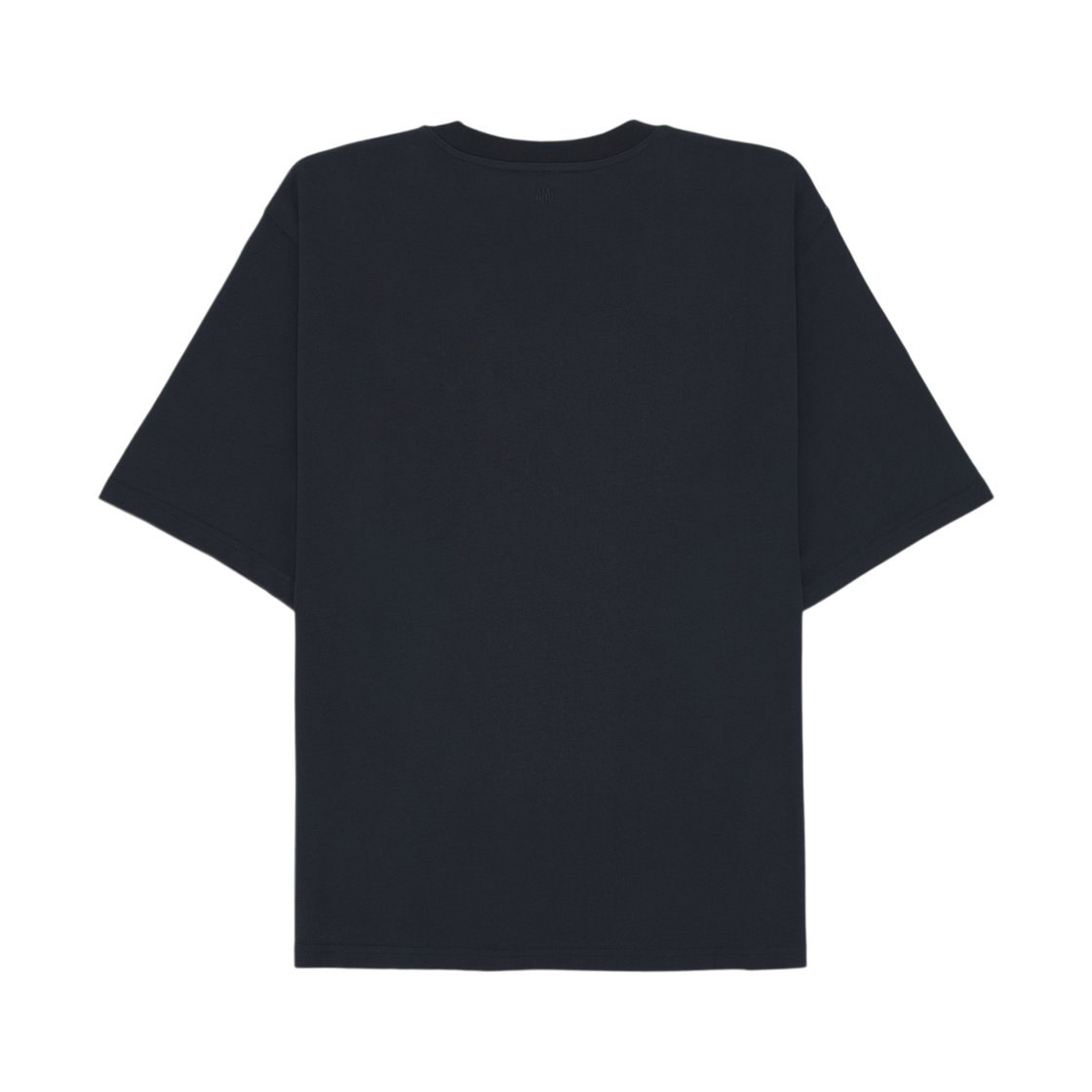 아미 숏슬리브 티셔츠 네이비(AMI Short Sleeve T-Shirt Navy) - 2
