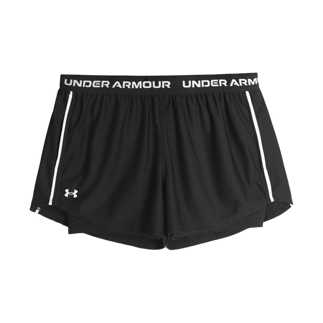 1389895-001 [20% 쿠폰] (W) Under Armour Tech Play Up 2-in-1 Shorts Black White