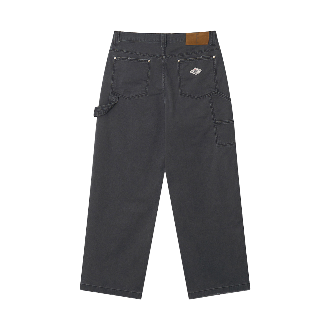 이우드 컬러 카펜터 팬츠 차콜(EEUT Colour Carpenter Pants Charcoal) - 2