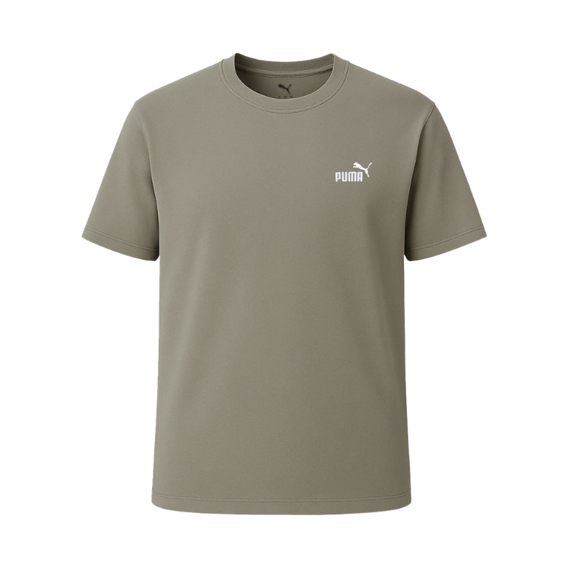 682535-83 Puma Essentials Small No.1 Logo T-Shirt Khaki