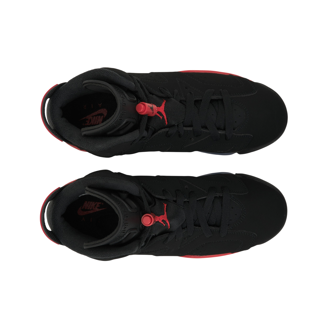 (GS) 조던 6 레트로 인프라레드 세일즈맨 블랙 앤 라이트 크림슨((GS) Jordan 6 Retro Infrared Salesman Black and Light Crimson) - 5
