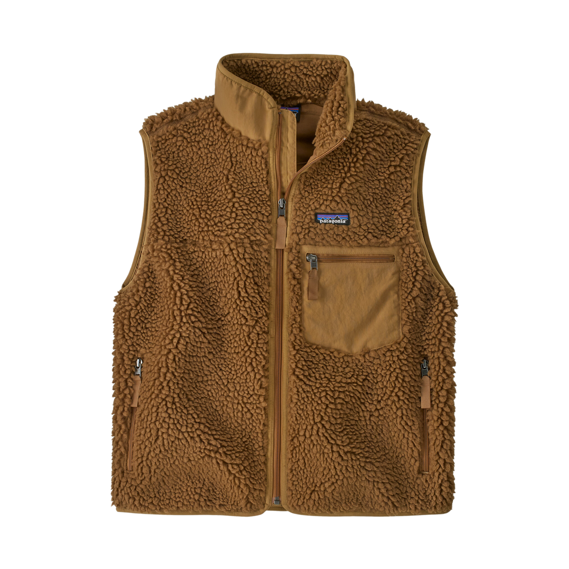 23084 (W) Patagonia Classic Retro-X Fleece Vest Deer Brown