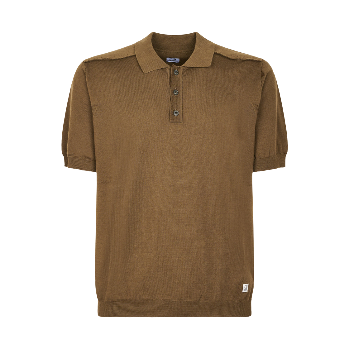 20CMKN099A110560A683 C.P. Company Boston Cotton Collar Polo Ivy Green - 26SS