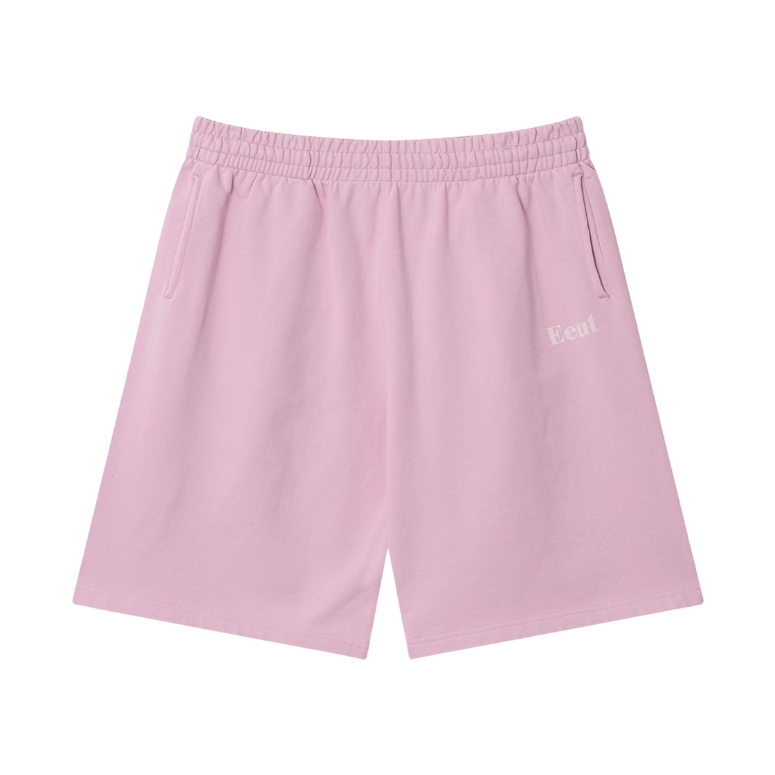 EEA1SW11LP EEUT Basic Washed Sweat Shorts Light Pink