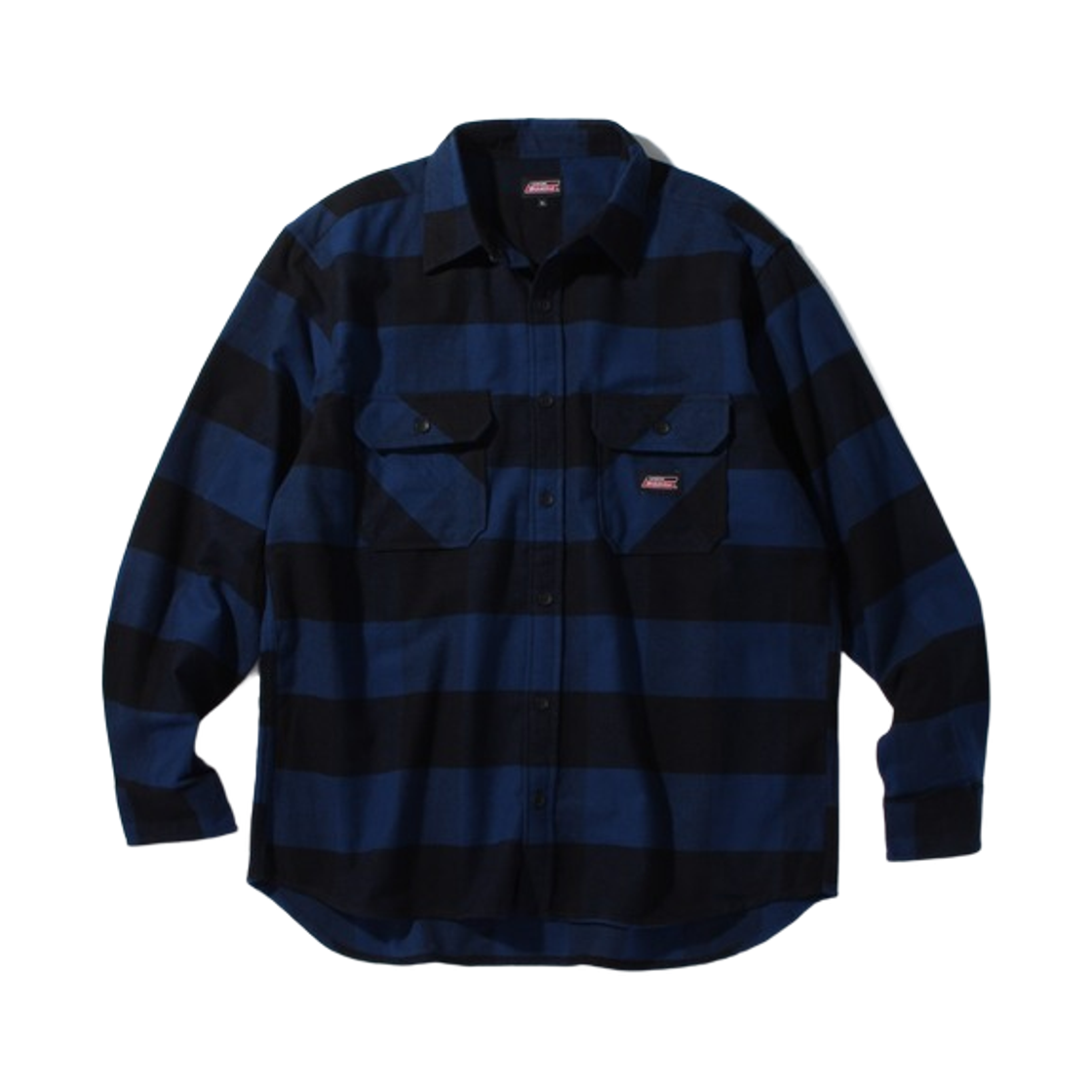 제뉴인 디키즈 롱슬리브 워크 셔츠 블루(Genuine Dickies Long Sleeve Work Shirt Blue)