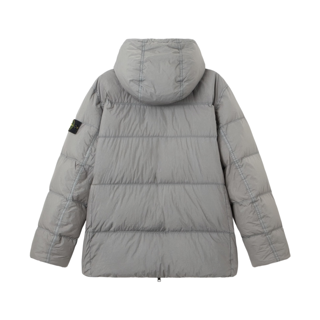 스톤 아일랜드 4100037 크링클 랩스 NY 윈드 레지스턴트 안티 드롭 다운 자켓 그레이 - 26FW(Stone Island 4100037 Crinkle Reps NY Wind Resistant Down Jacket with Anti Drop Grey - 26FW) - 2