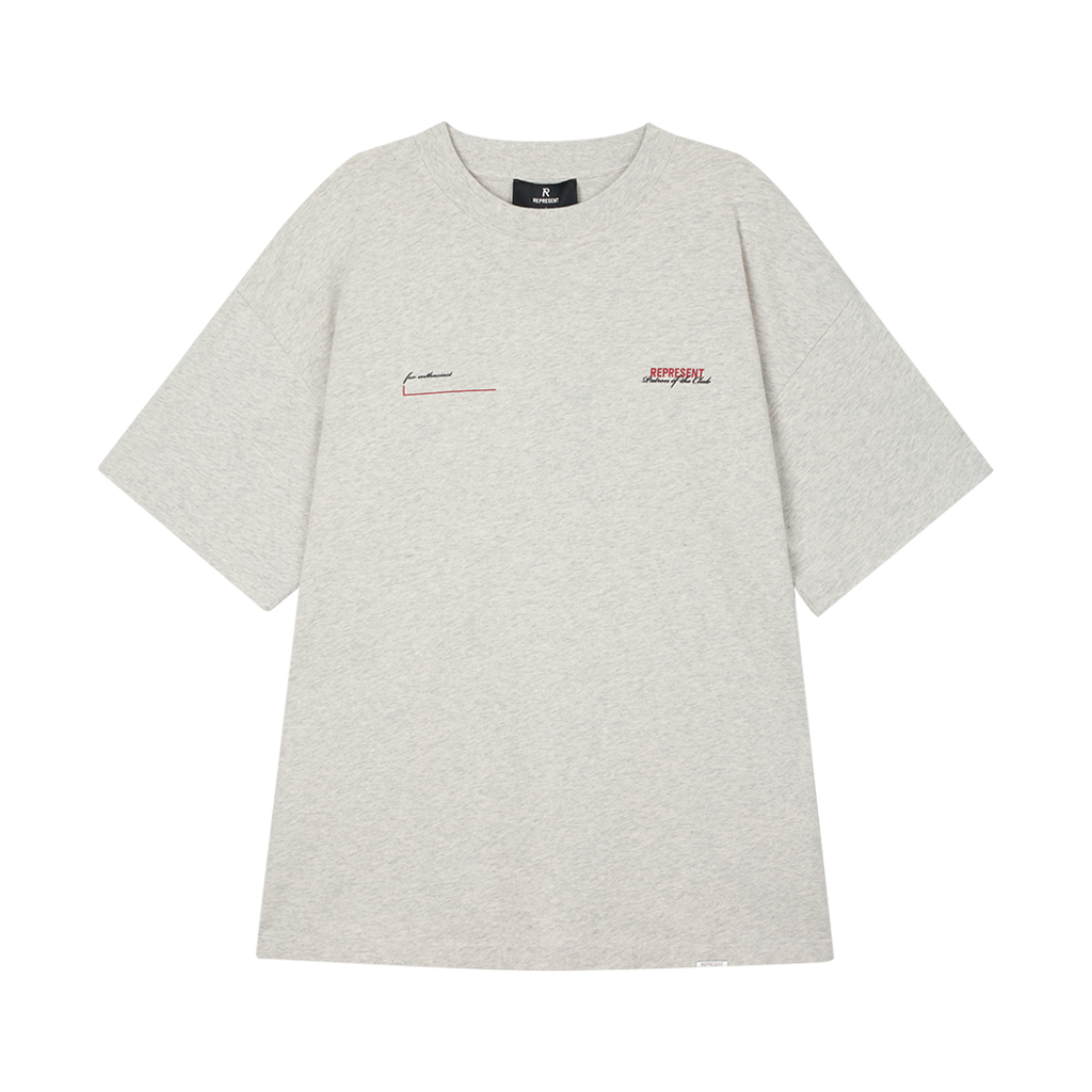 리프레젠트 페트론 오브 더 클럽 티셔츠 크림 말 - 26SS(Represent Patron Of The Club T-Shirt Cream Marl - 26SS)
