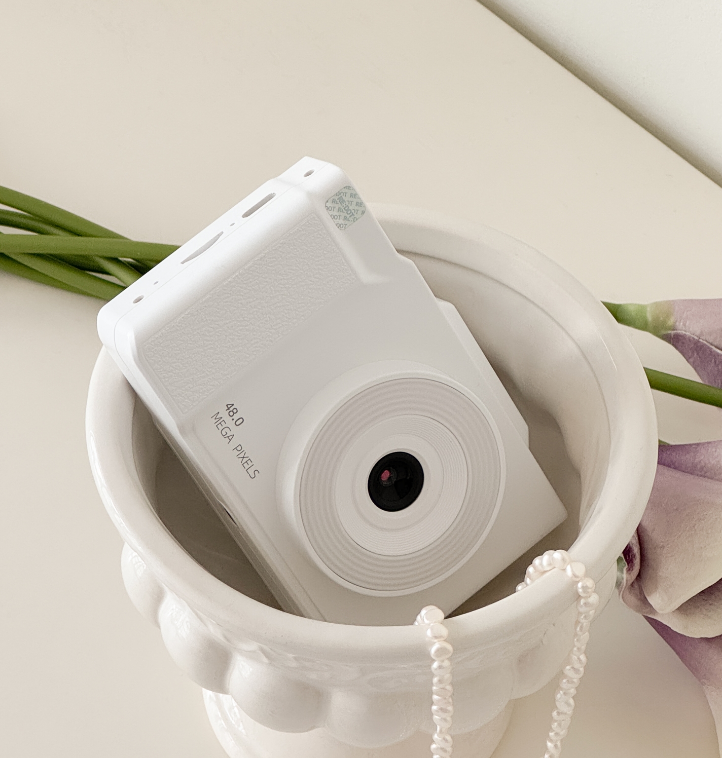 리닷 빈티지 폴더 디지털 카메라 화이트(REDOT VINTAGE FORDER DIGITAL CAMERA WHITE) - 4