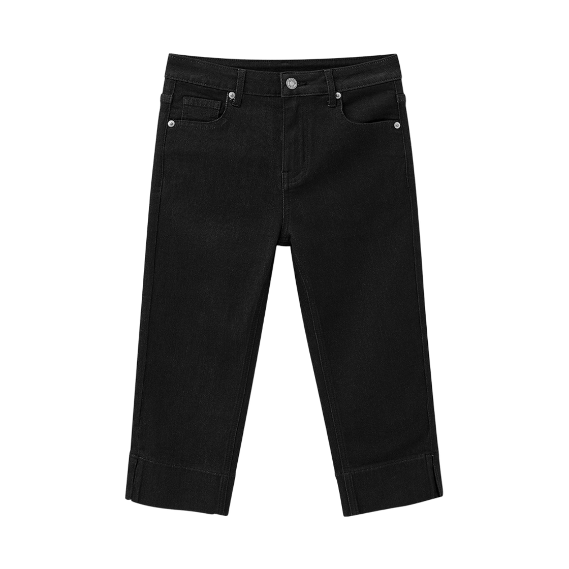 어반드레스 루에 카프리 팬츠 데님 블랙(Avandress Rue Capri Pants Denim Black)