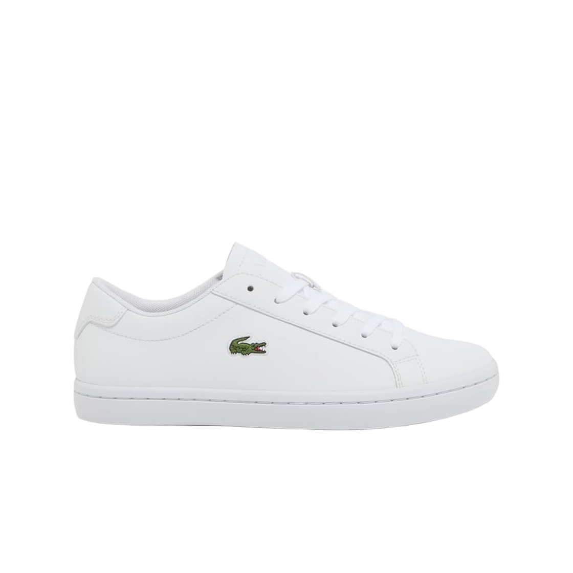 50SFA0182-21G (W) Lacoste Straightset 2.0 Leather Sneakers White