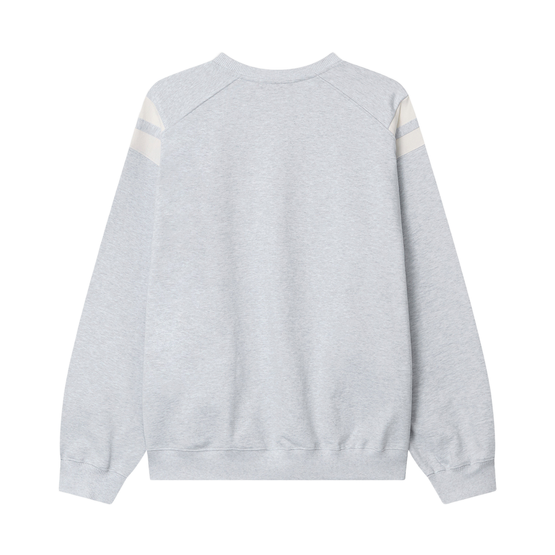 이우트 컬리 스웻셔츠 멜란지 화이트(EEUT Curly Eeut Sweatshirt Melange White) - 2