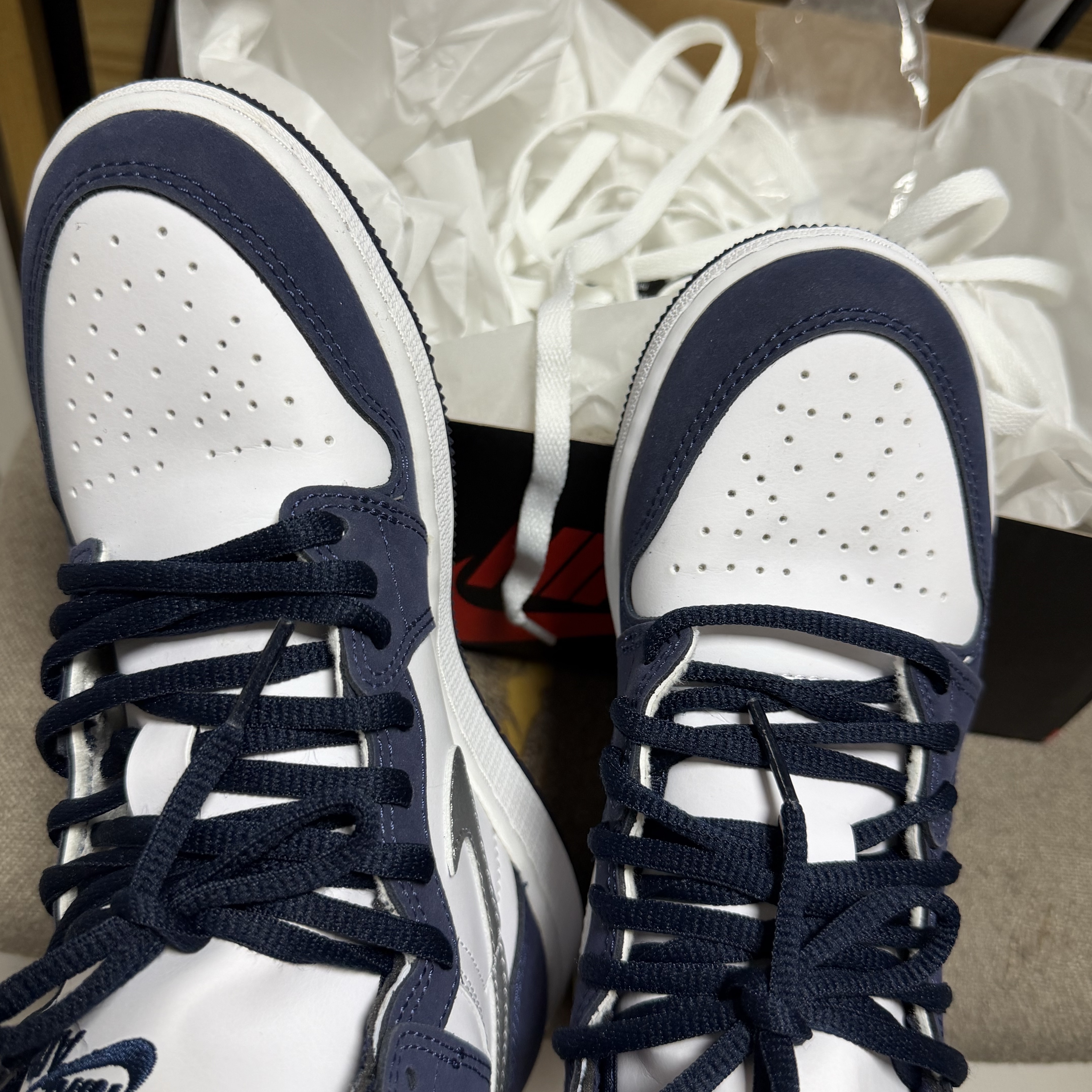 (GS) Jordan 1 Retro High OG CO.JP Midnight Navy 착용 스타일