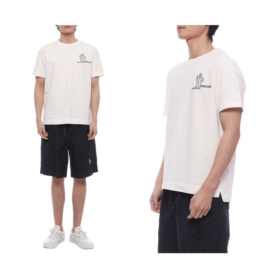 [25% 쿠폰] 몽클레르 그레노블 숏슬리브 티셔츠 아이보리 - 24SS([25% 쿠폰] Moncler Grenoble Short Sleeve T-Shirt Ivory - 24SS) - 2