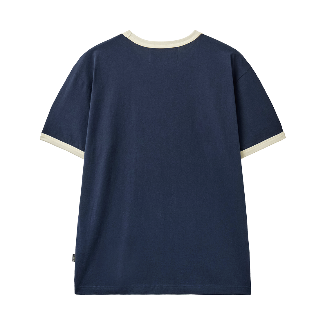 세터 아치 로고 링거 반팔 티셔츠 네이비(SATUR Arch Logo Ringer T-Shirt Navy) - 2