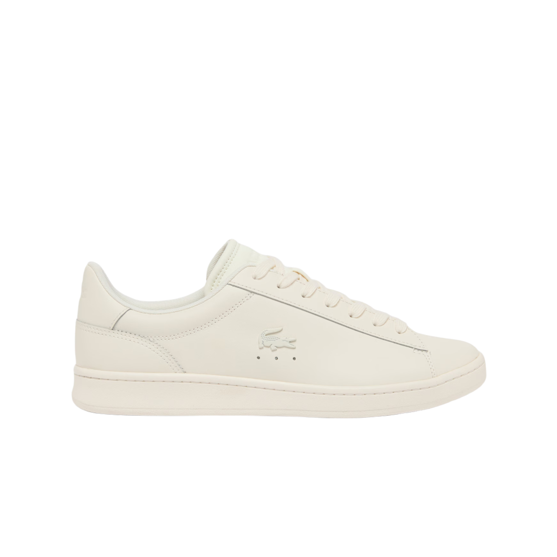 라코스테 카나비 세트 레더 스니커즈 오프 화이트(Lacoste Carnaby Set Leather Sneakers Off White)