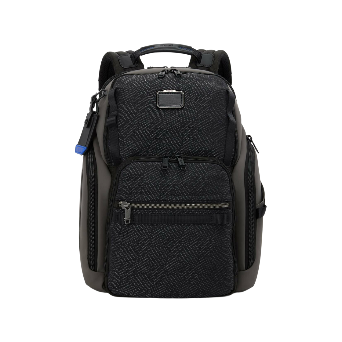 0232789DGMT Tumi Alpha Bravo Search Backpack Black Geometric