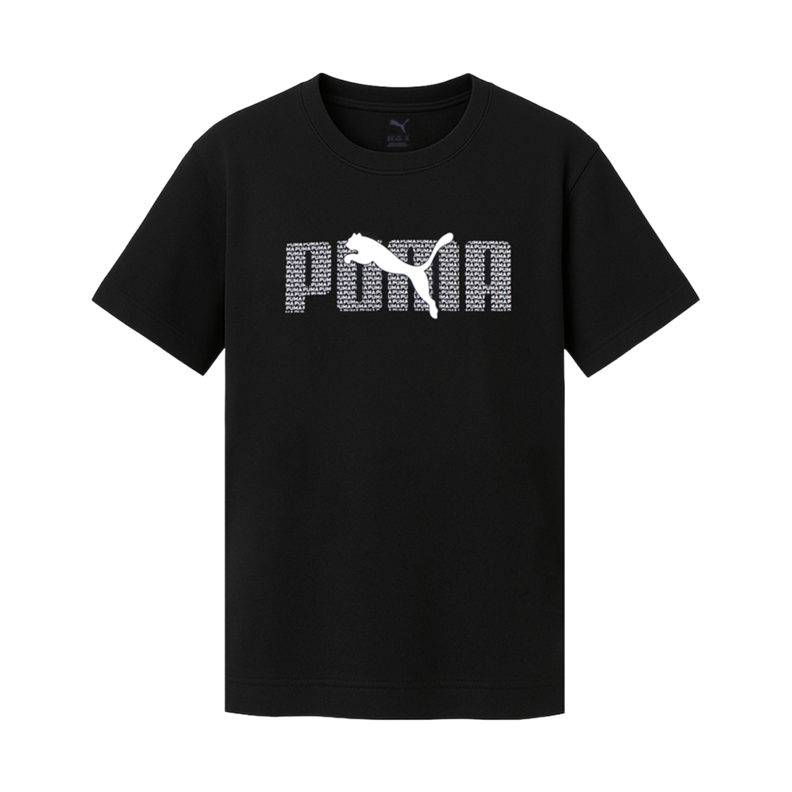 685791-01 (Kids) Puma Essentials Logo Lab T-Shirt Black