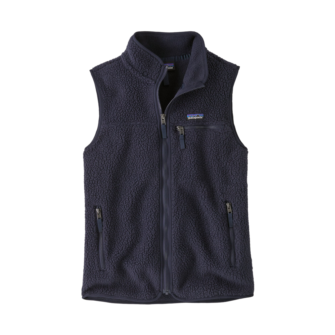 22826 (W) Patagonia Retro Pile Fleece Vest Sunken Blue