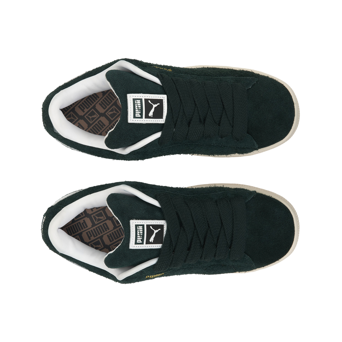 푸마 스웨이드 XL 헤어리 폰더로사 파인 프로스티드 아이보리(Puma Suede XL Hairy Ponderosa Pine Frosted Ivory) - 5