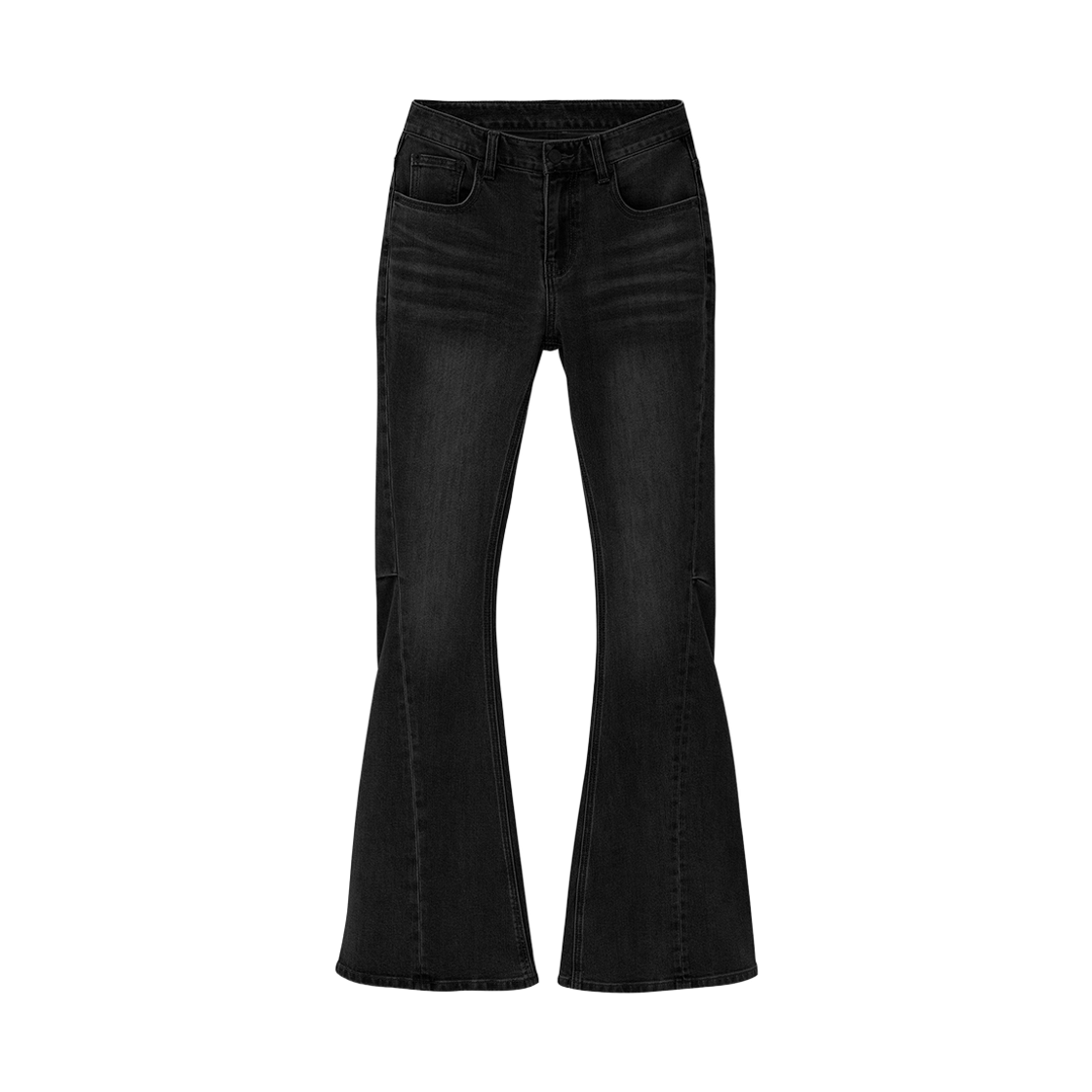 어반드레스 사이드 라인 플레어 팬츠 블랙(Avandress Side Line Flare Pants Black)
