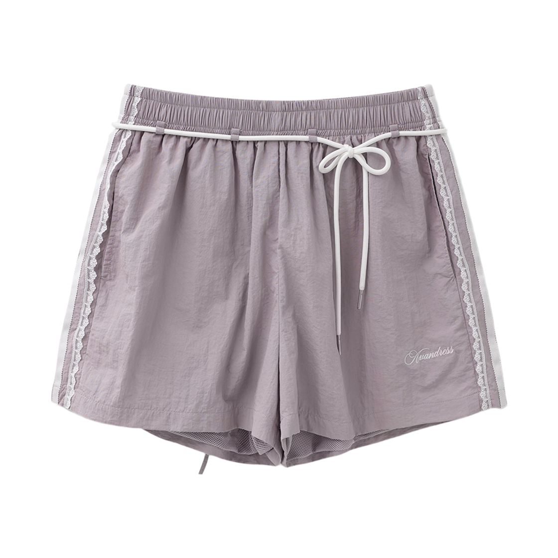 AD62PT02PK Avandress Lottie Line Short Pants Pink