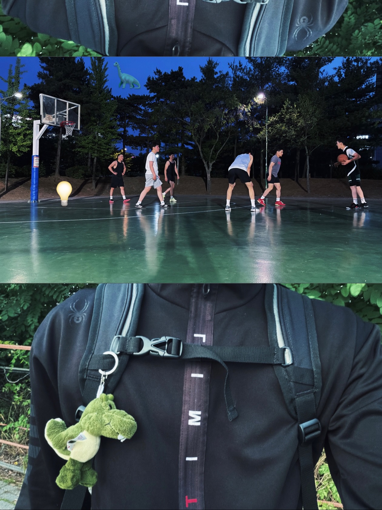 BAPE 1st Camo Shark Full Zip Hoodie Army Green, Adidas Adicolor Baggy Fit Firebird Track Pants Black - KR Sizing 착용 스타일 - 9