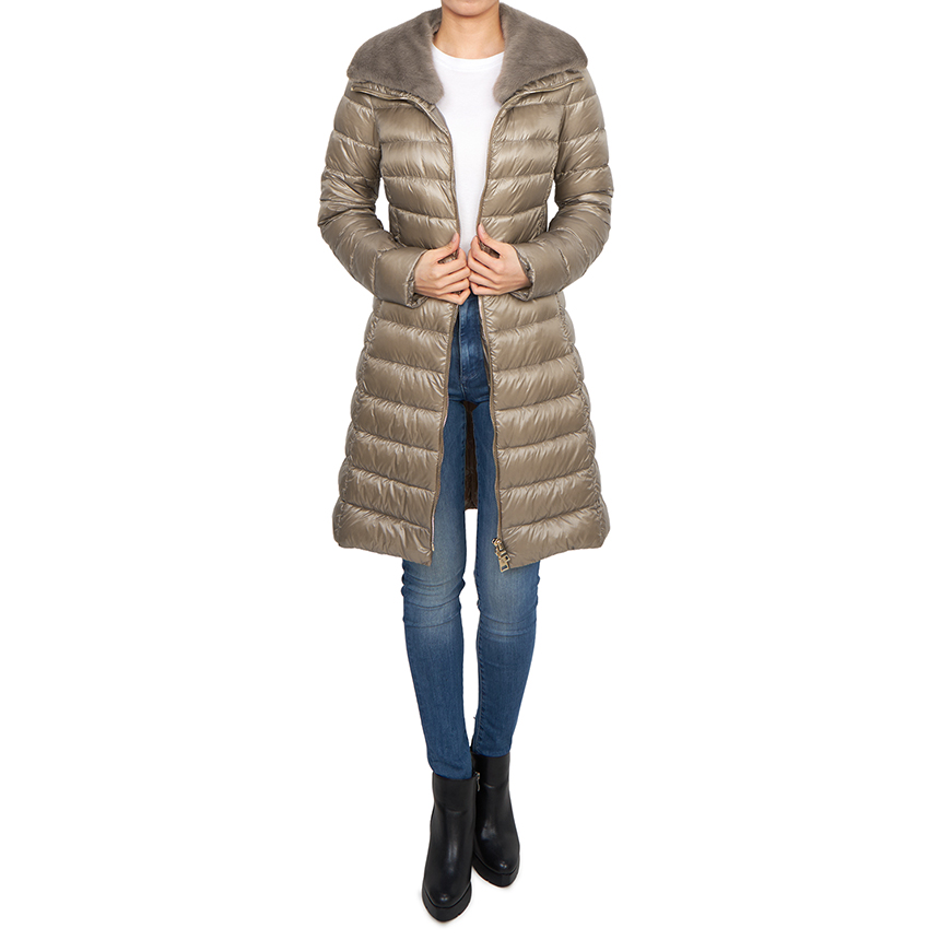 [15% 쿠폰] (W) 에르노 패딩 베이지브라운([15% 쿠폰] (W) Herno Padding Jumper BeigeBrown) - 5