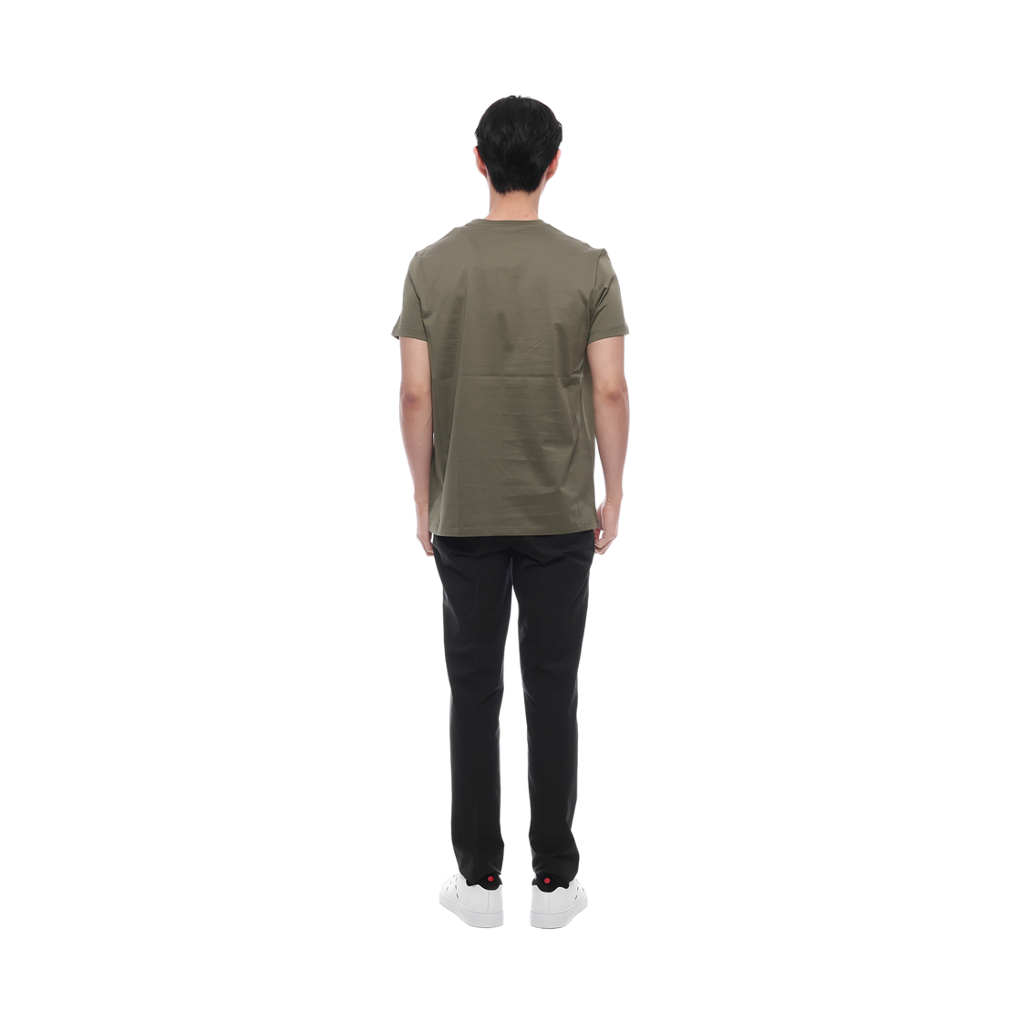 [25% 쿠폰] 몽클레르 로고 패치 티셔츠 카키 - 25SS([25% 쿠폰] Moncler Logo Patch T-Shirt Khaki - 25SS) - 5