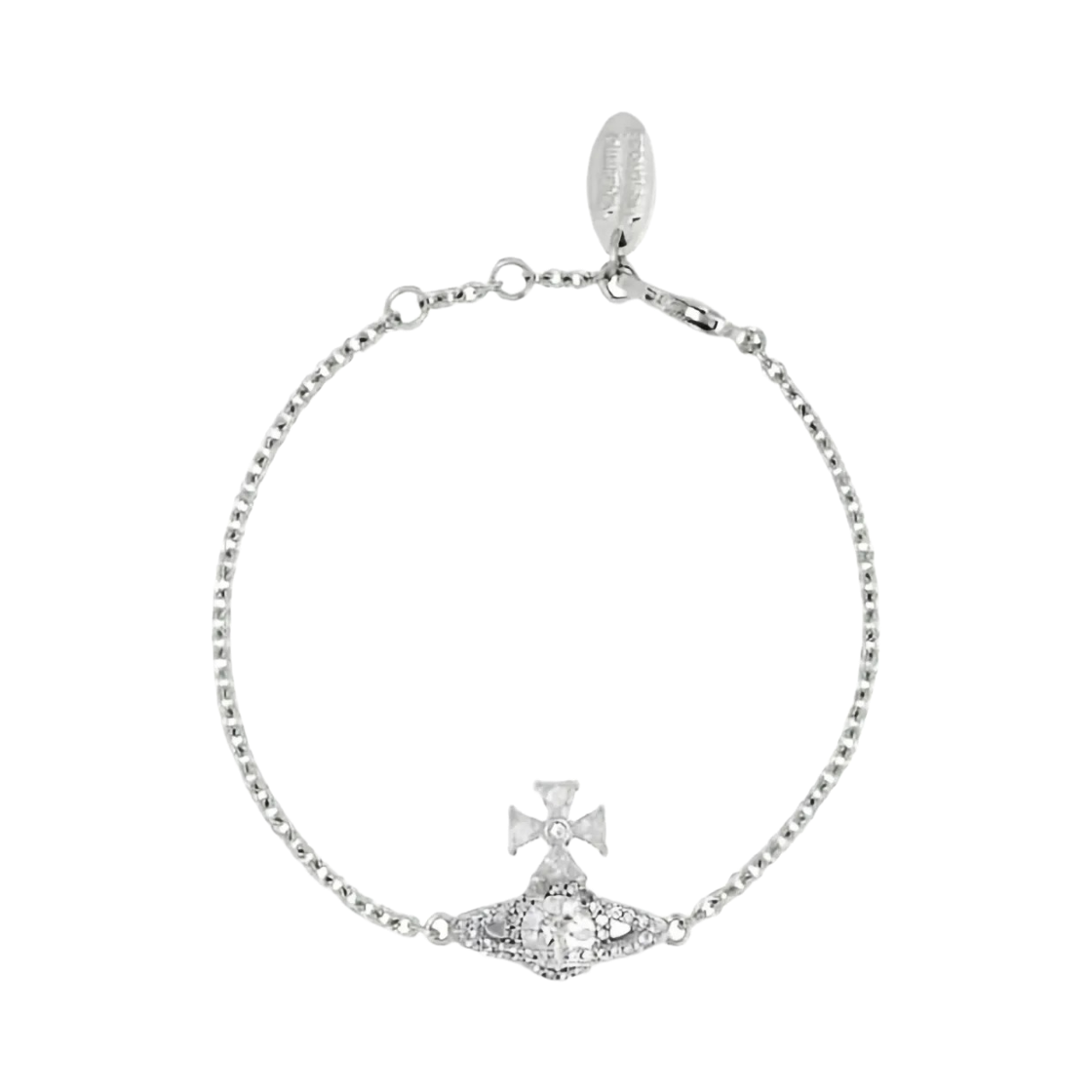 6102025A-02P102 (W) Vivienne Westwood Mila Chain Bracelet Silver