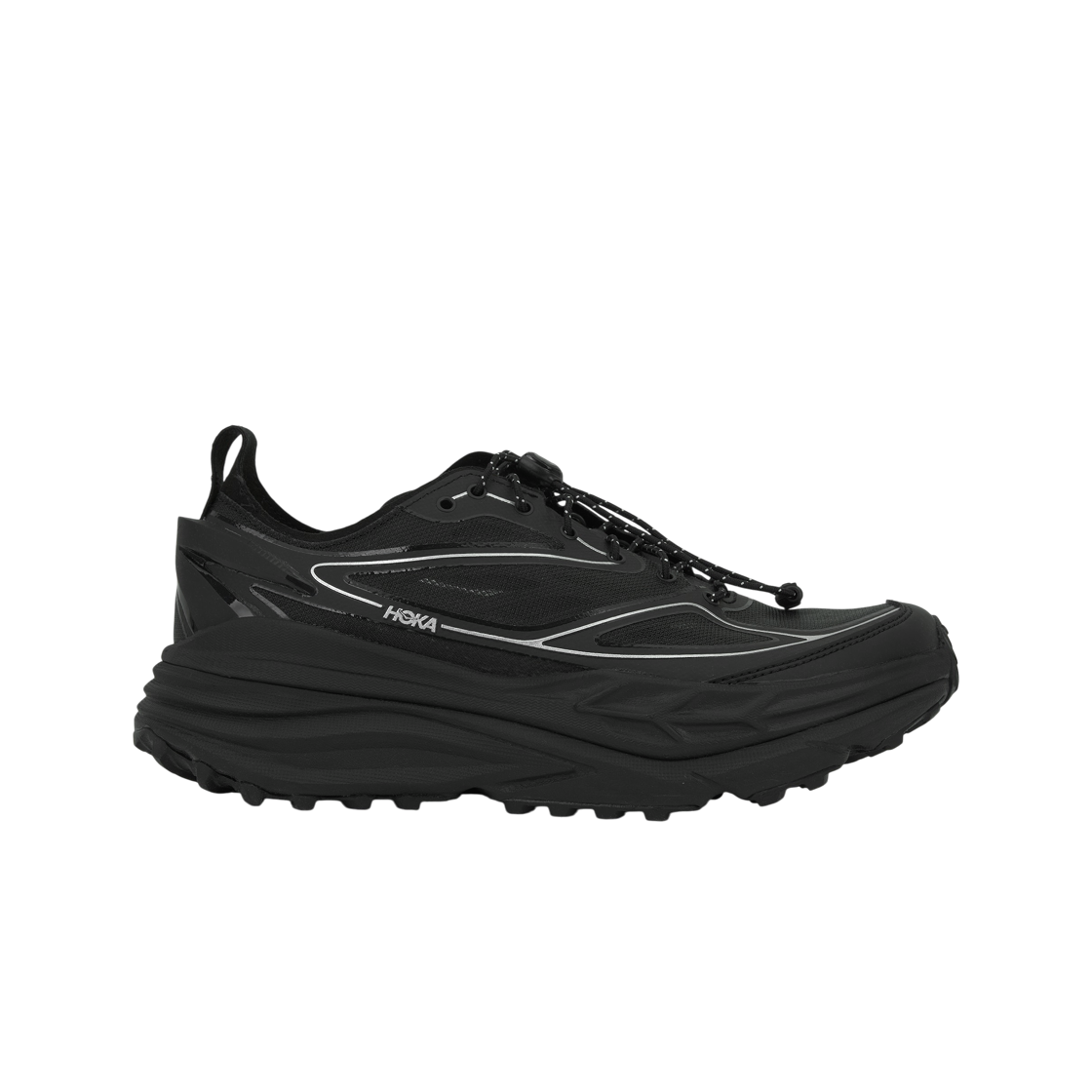 호카 스틴슨 원7 블랙 실버(Hoka Stinson One7 Black Silver)