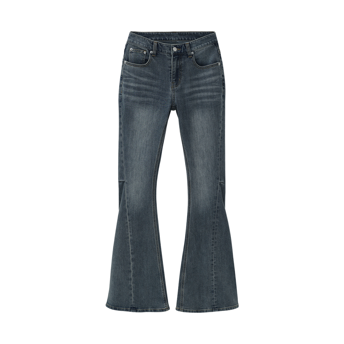 어반드레스 사이드 라인 플레어 팬츠 블루(Avandress Side Line Flare Pants Blue)