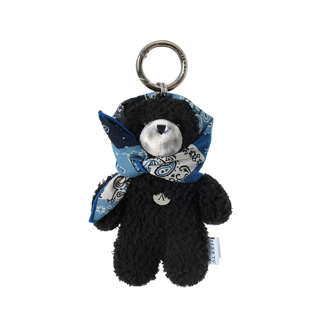 알렉시 패치워크 반다나 베어 블루(Alexii Patchwork Bandana Bear Blue) - 1