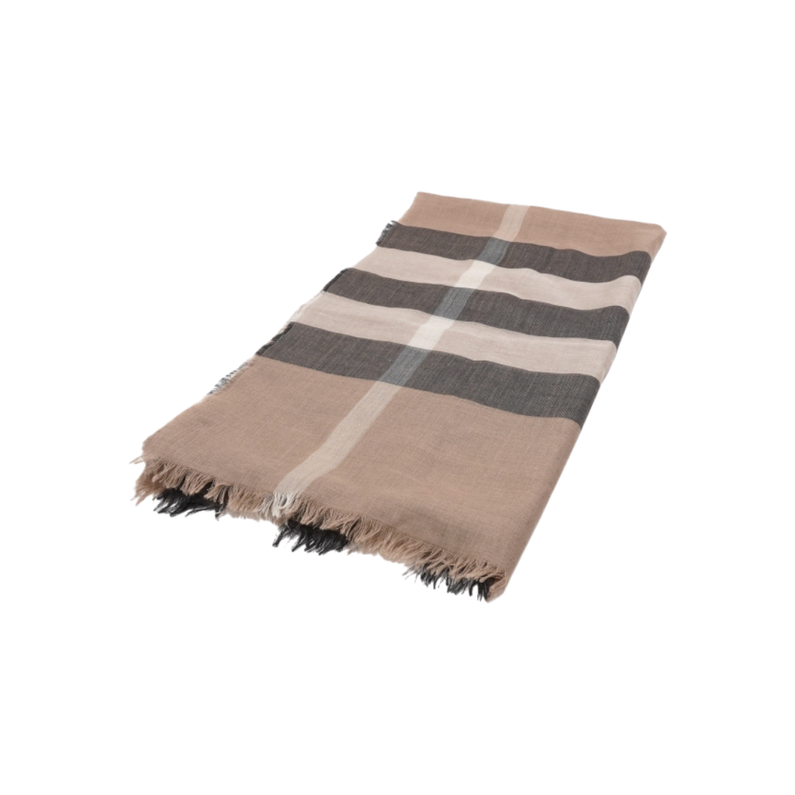 ITVEIWIN2ELT Burberry Checked Cashmere Silk Scarf