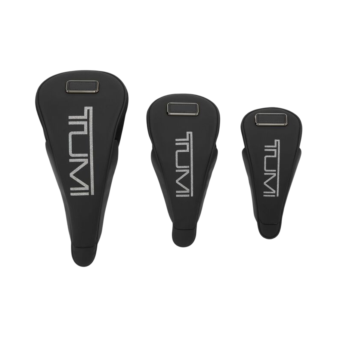 투미 골프 클럽 커버 세트 블랙 (3개입)(Tumi Golf Club Cover Set Black (3 Pack))