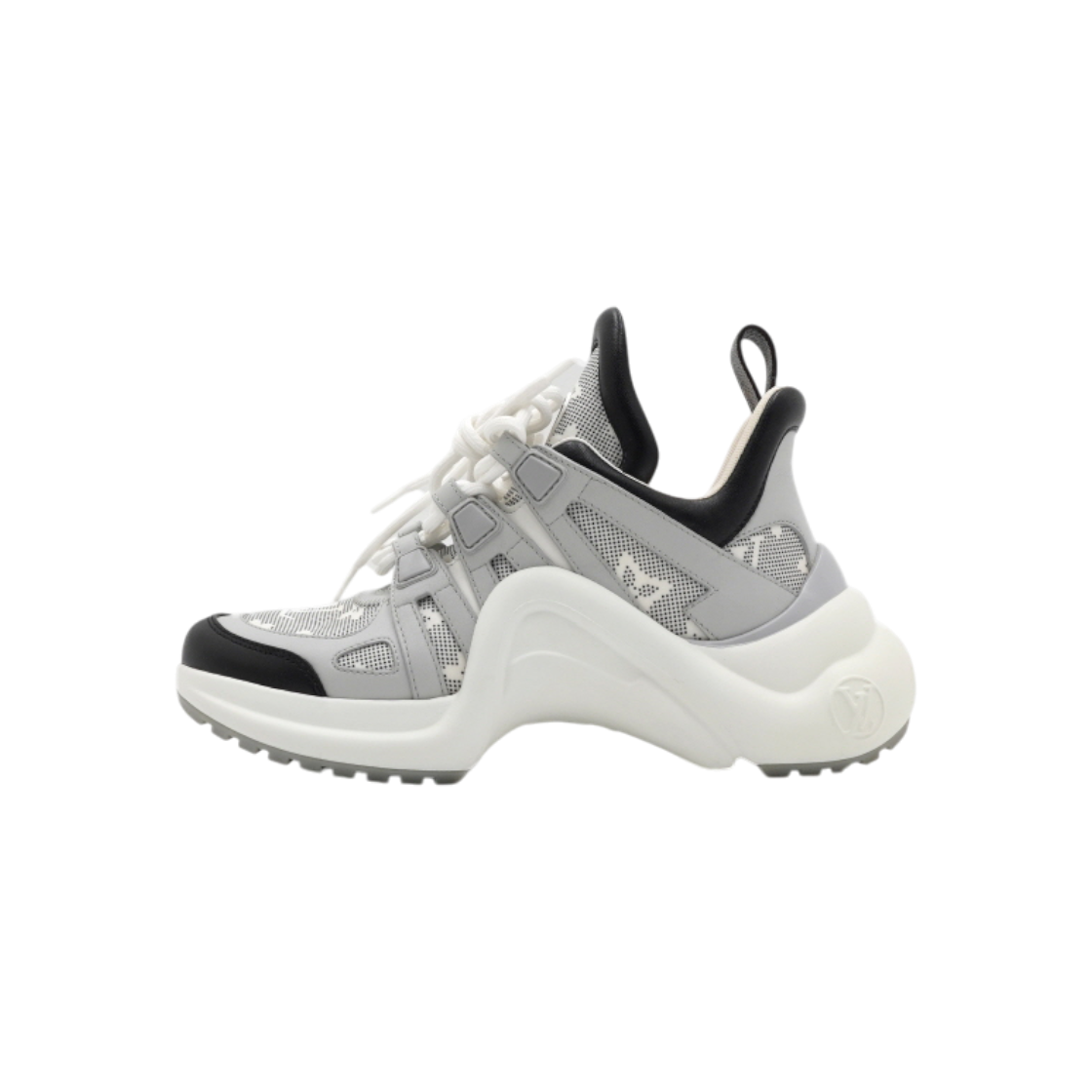 ITOGMUN9CDG7 Louis Vuitton White Grey LV Archlight Sneakers