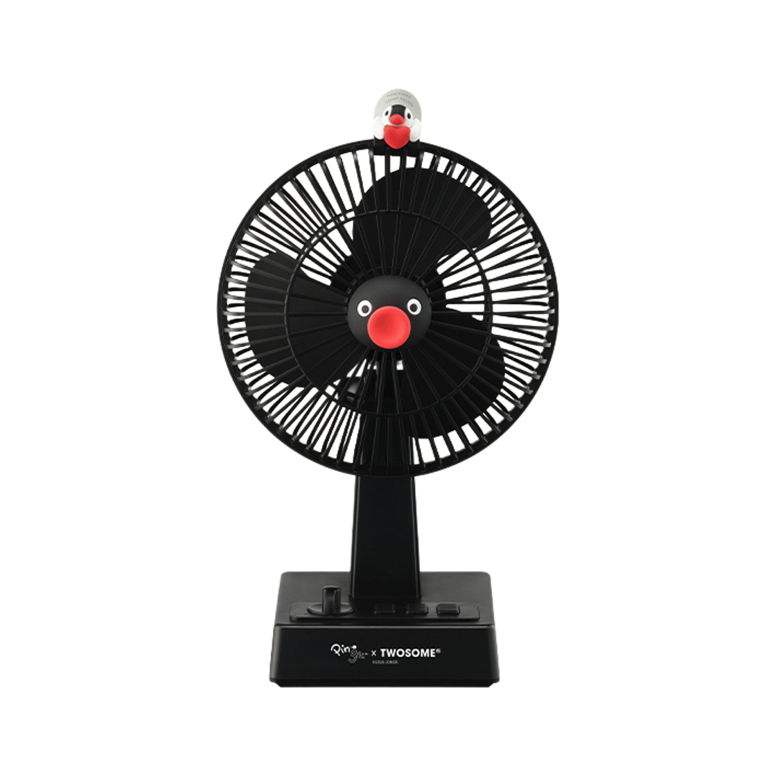 - A Twosome Place x Pingu Figure Fan Black (Korean Ver.)