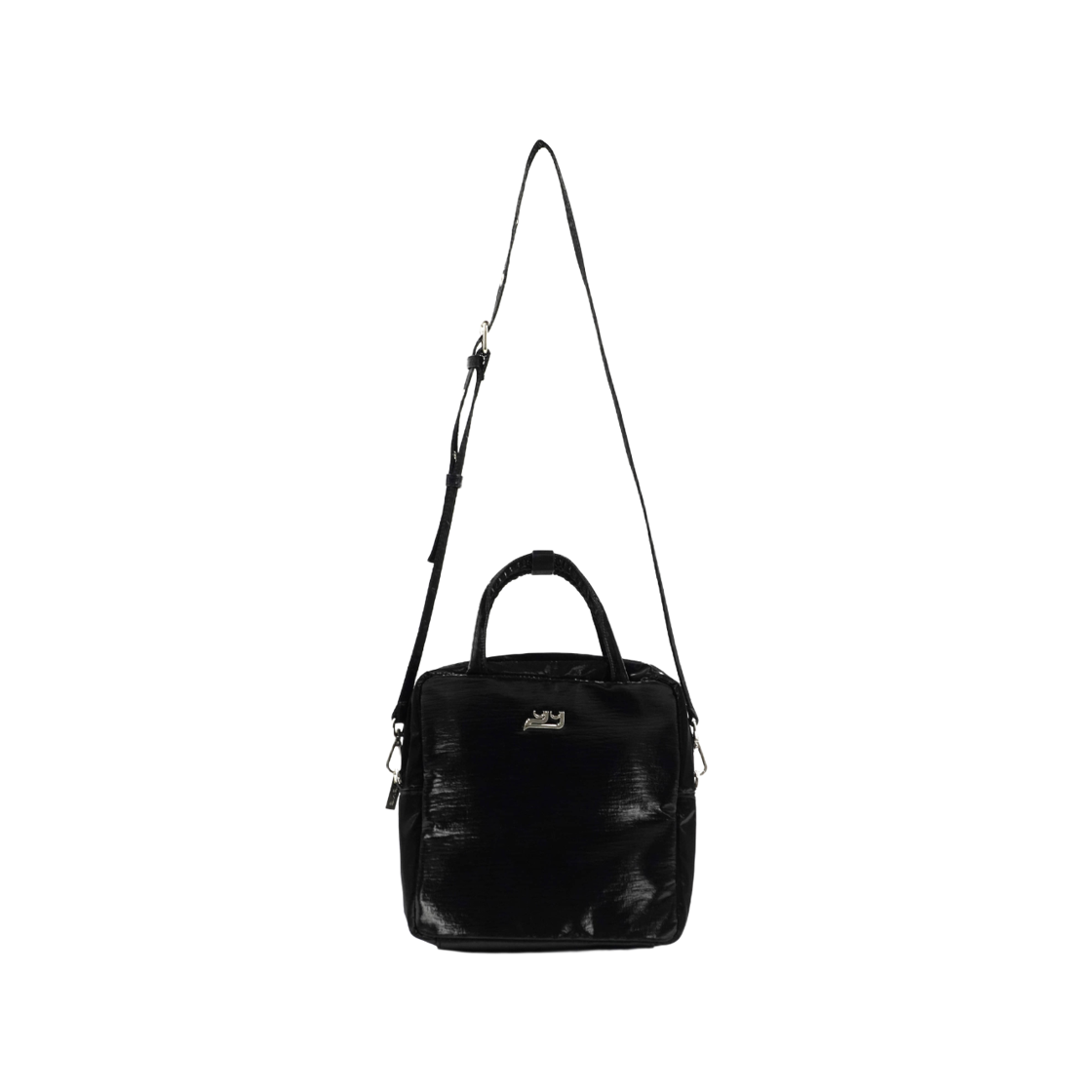 이에이에 벨 스퀘어 백 크로스백 제트 블랙(YIEYIE Y.17 Bell Square Bag BB25 Jet Black)
