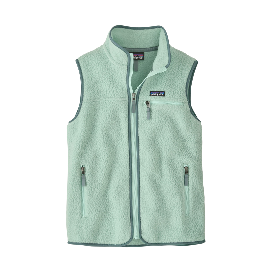 22826 (W) Patagonia Retro Pile Fleece Vest Thin Ice
