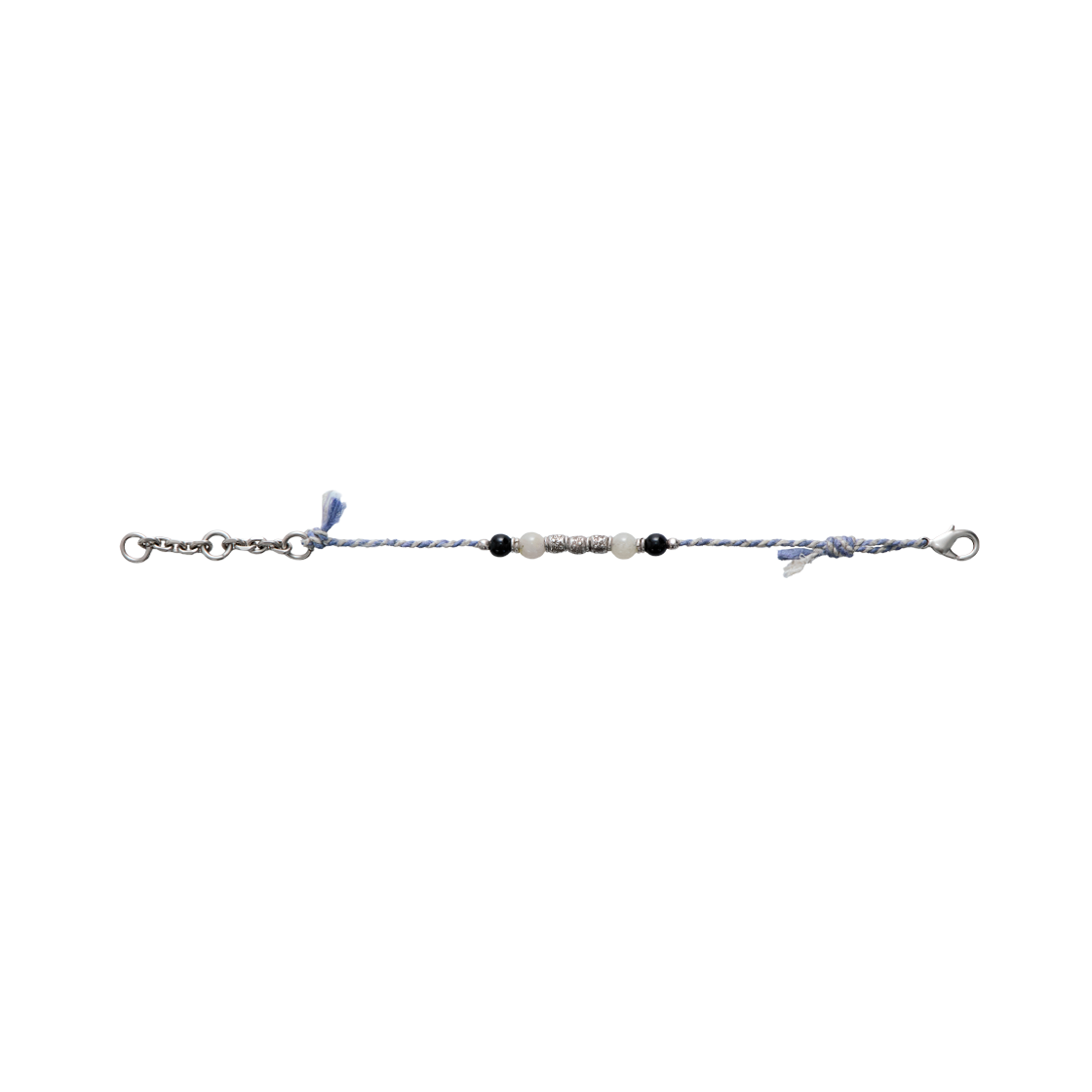 폴리테루 사리 실키 브레이슬릿 블루 그레이(Polyteru Sari Silky Bracelet Blue Gray) - 2