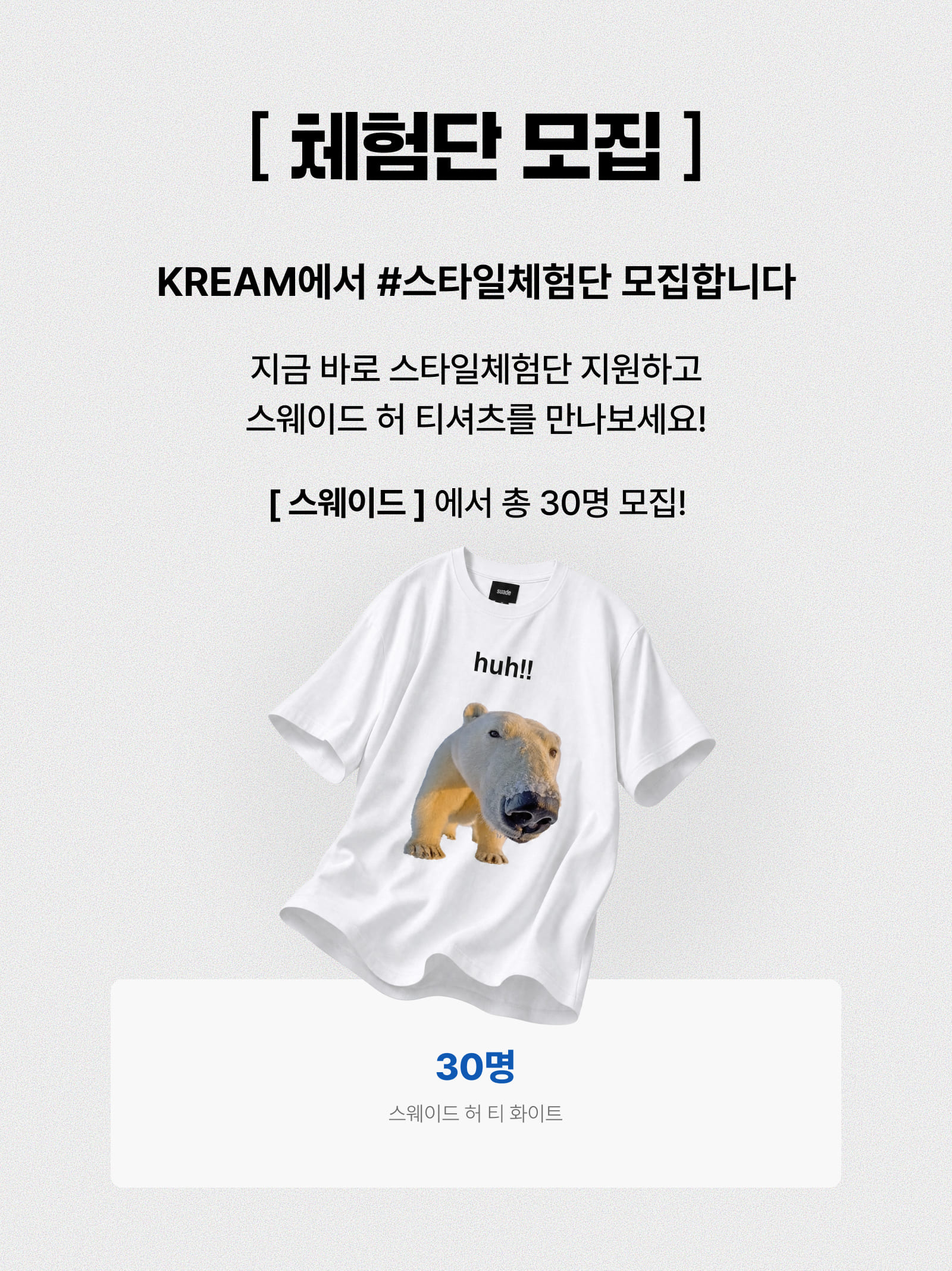 Suade Huh Tee White 착용 스타일 - 2