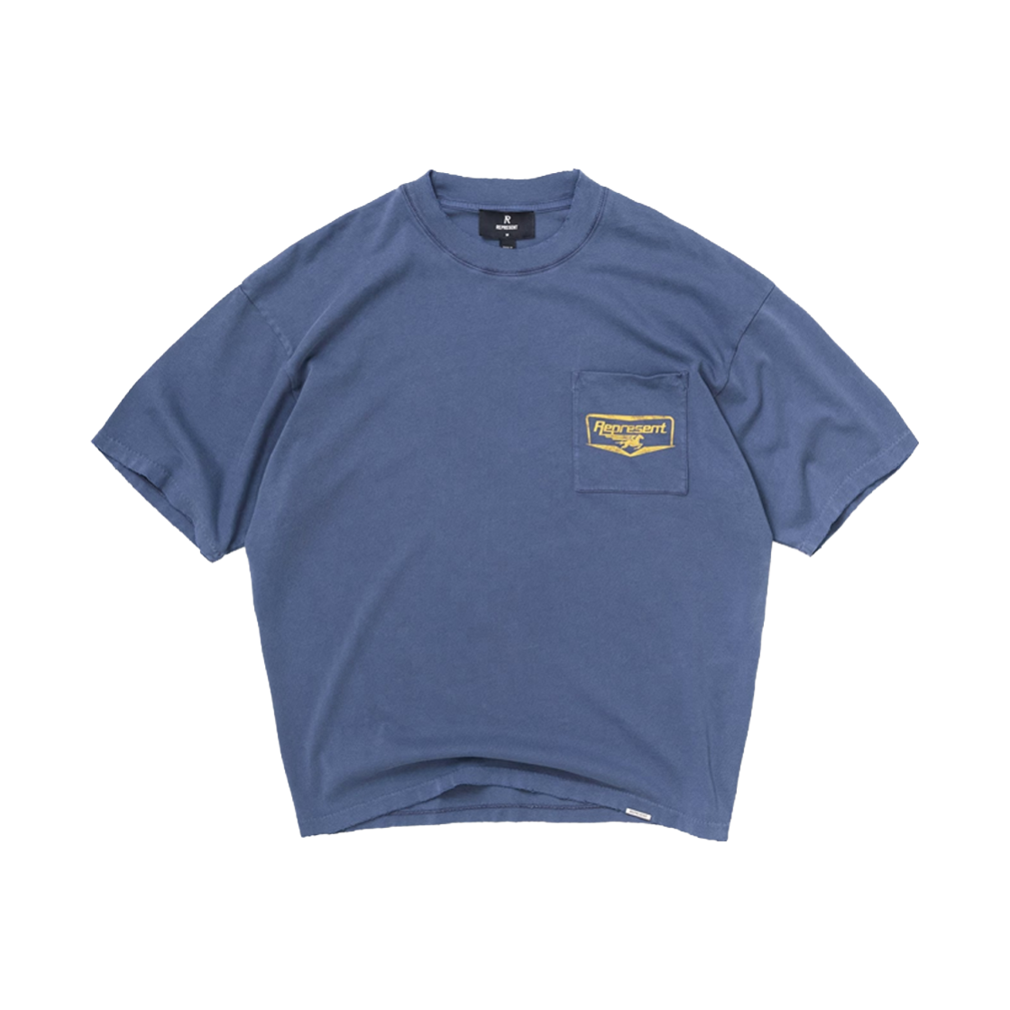 리프레젠트 낫띵 패스터 티셔츠 인디고 - 26SS(Represent Nothing Faster T-Shirt Indigo - 26SS)