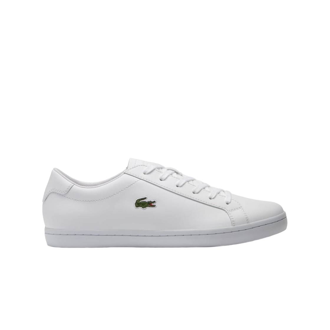 라코스테 스트레이트세트 2.0 레더 스니커즈 화이트(Lacoste Straightset 2.0 Leather Sneakers White) - 1