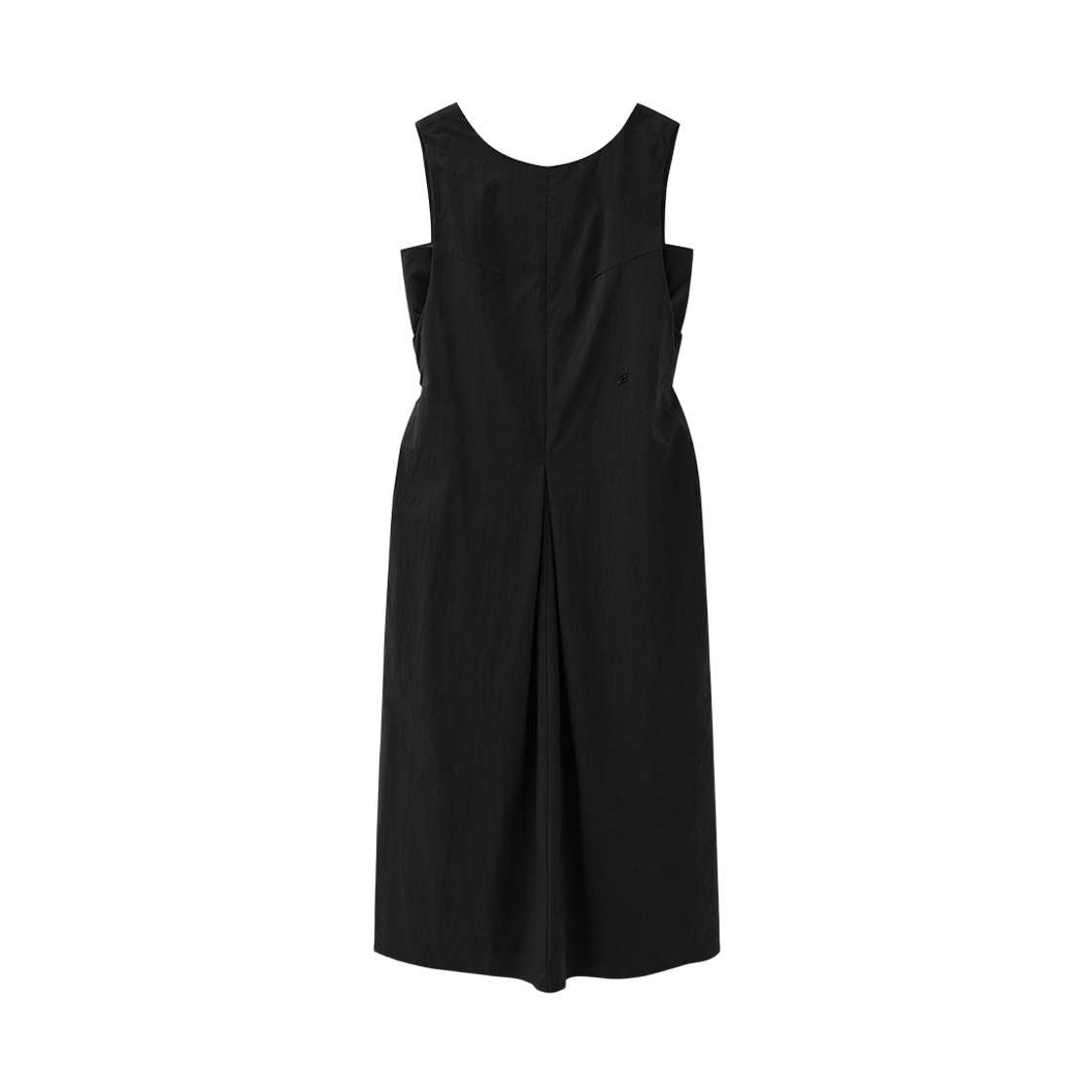 AD62OP02BK Avandress Peony Inverted Pleats Long Dress Black