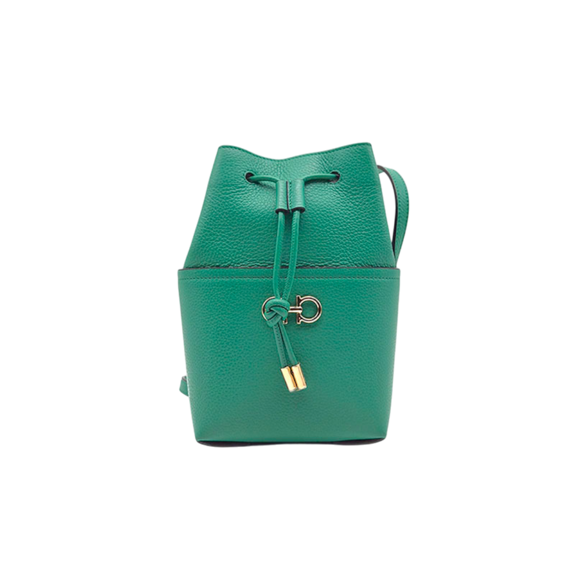IT2QBNDB23GF Ferragamo Gancini Mini Bucket Bag L506102