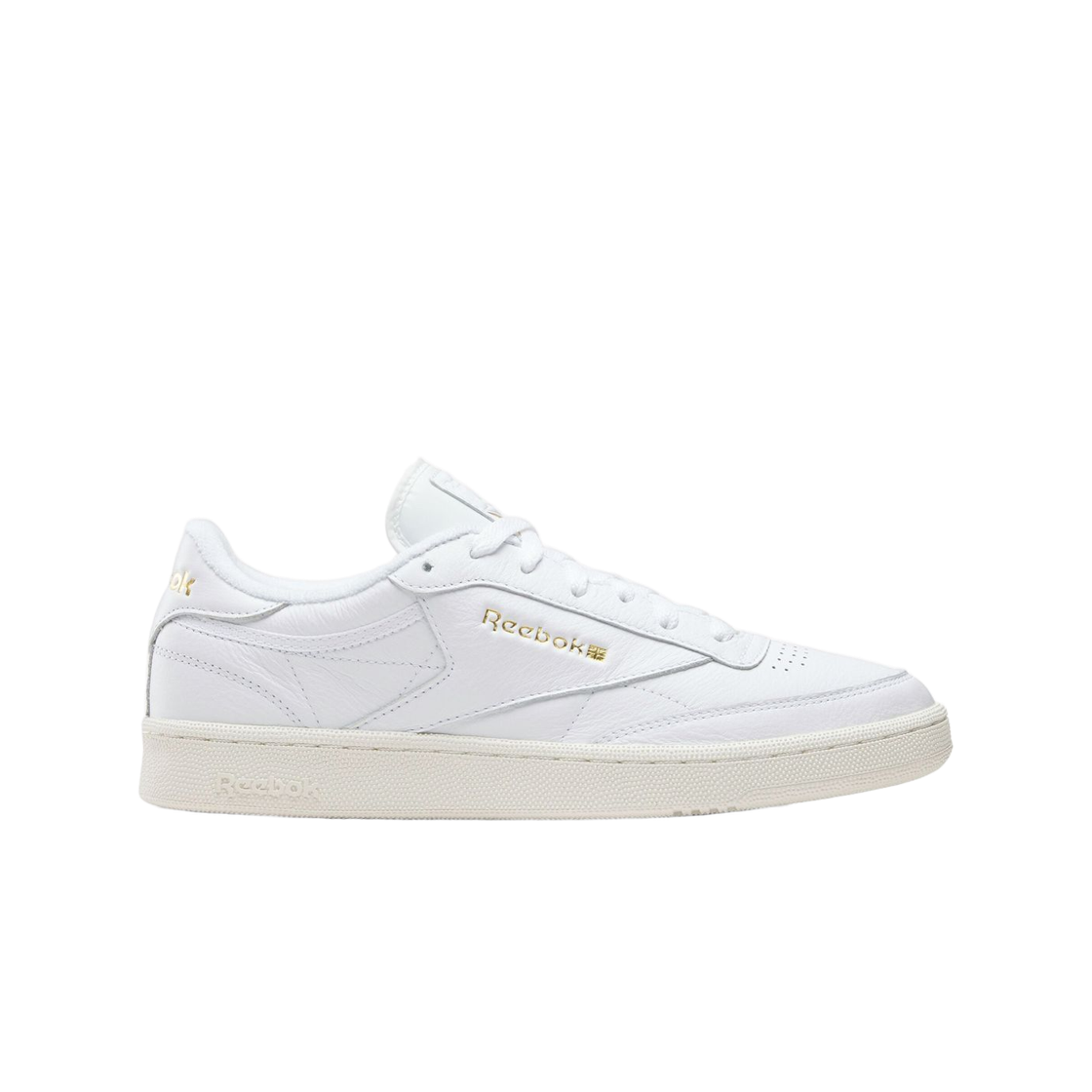100279026/RESO6FC1UWT Reebok Club C 85 White Gold