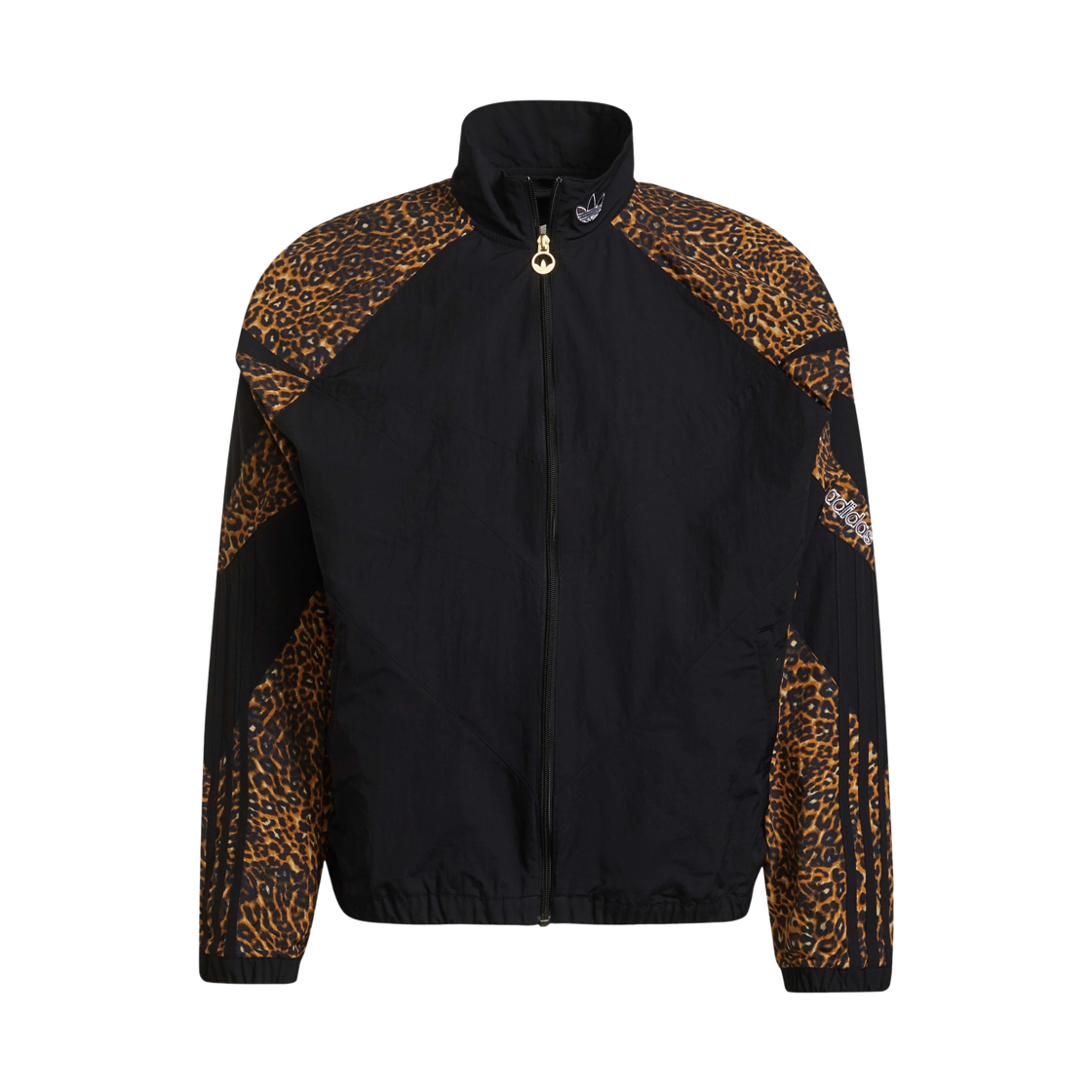 H06733 Adidas Animal Print Track Top Beige Tone Mesa - US Sizing