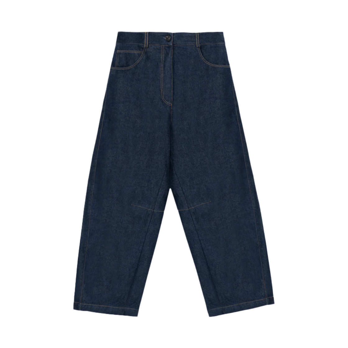 코데라 우먼 커브드 배기 진 블루 - 26FW(Cordera Women Curved Baggy Jeans Blue - 26FW)